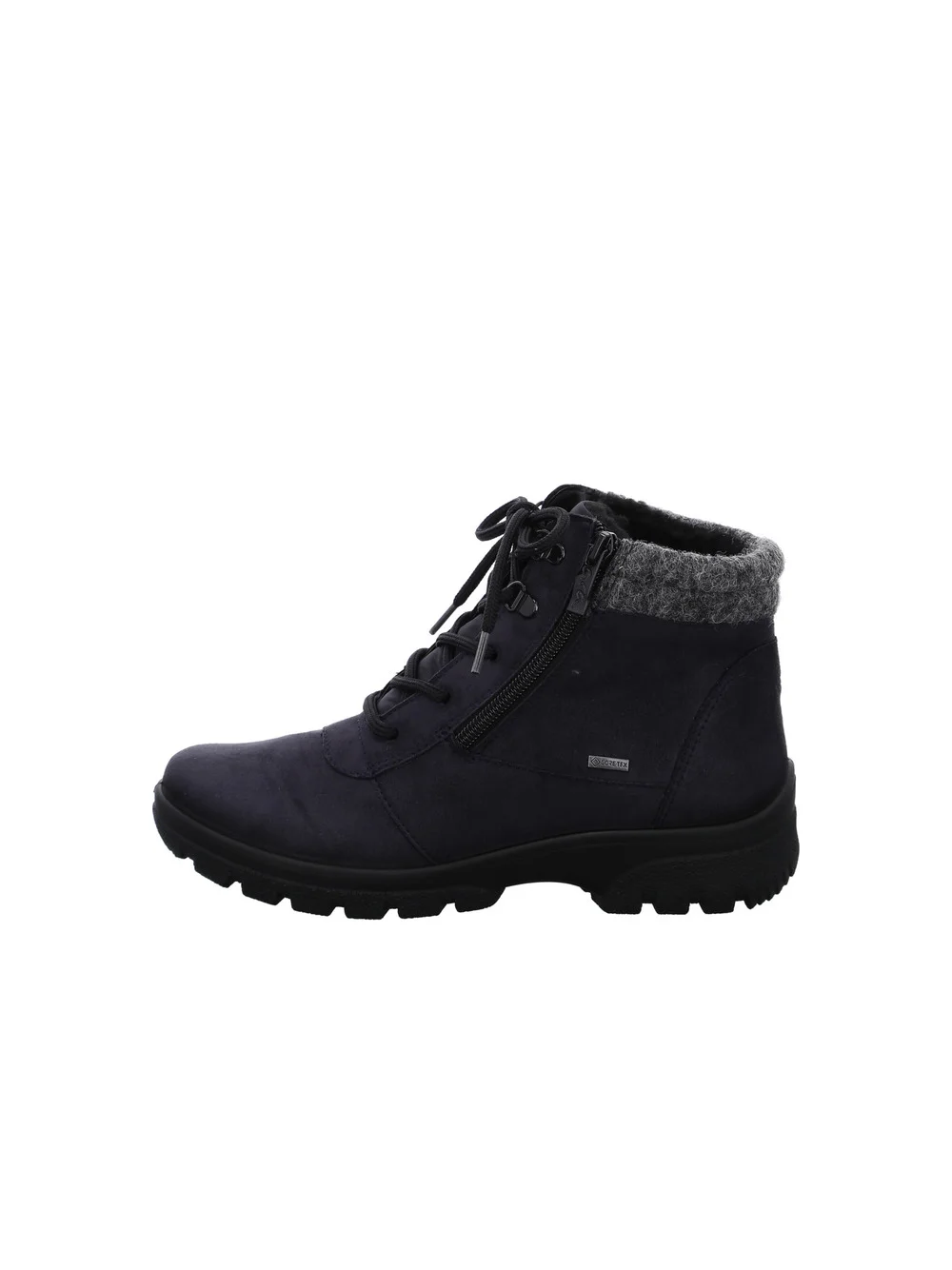 Stiefelette Saas-Fee blau