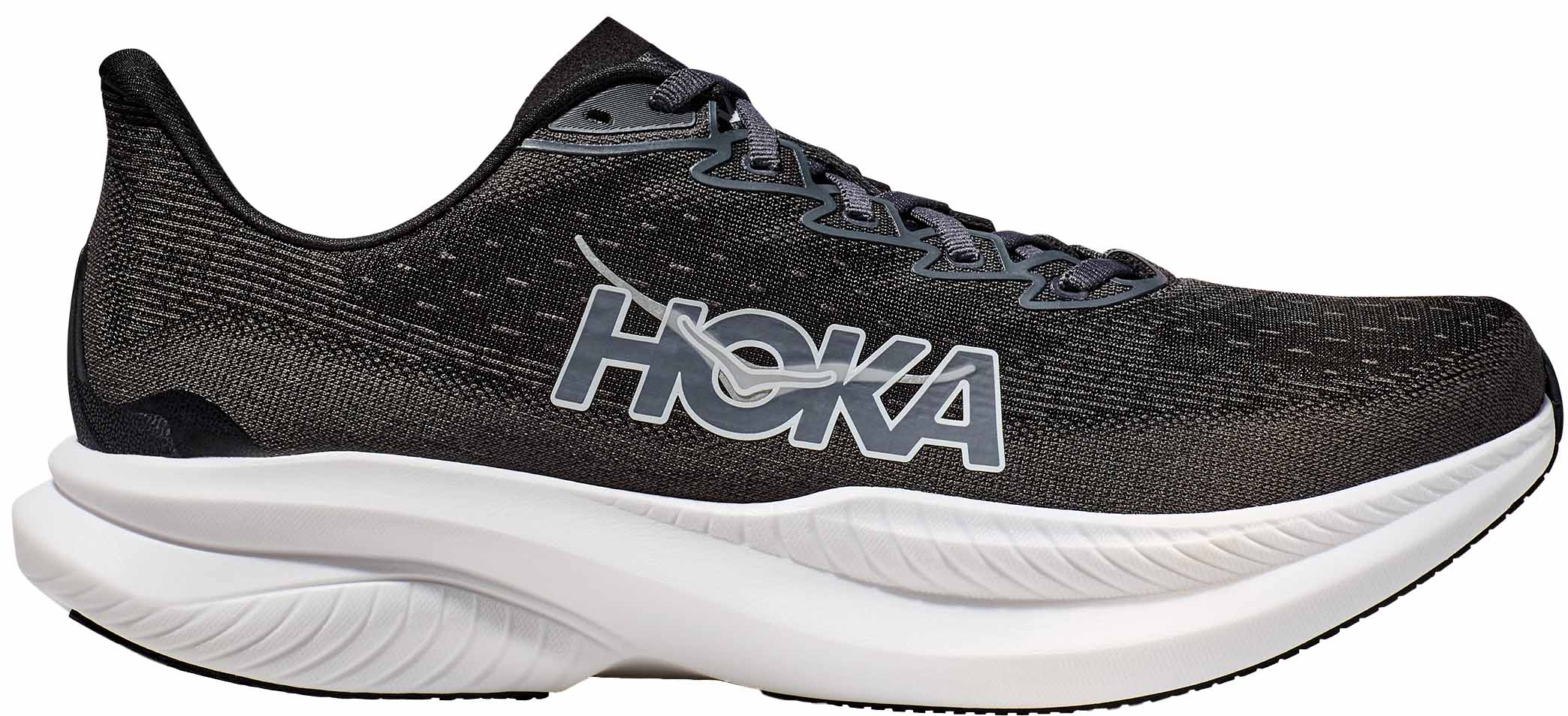 Mach 6 Wide Herre Black/White