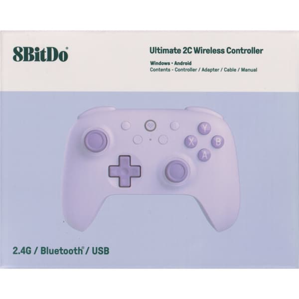8BitDo Ultimate 2C Wireless Controller Purple