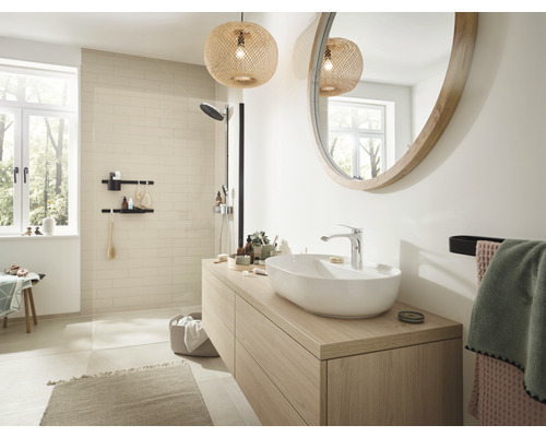 Douchekolom incl. thermostaat hansgrohe Pulsify S chroom 24240000