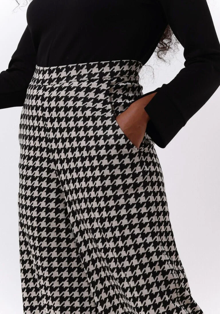 ANA ALCAZAR zwarte ana alcazar wijde broek culotte