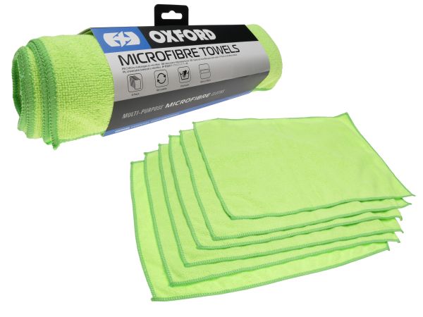 Oxford Microfiber Pudseklude, 6 stk
