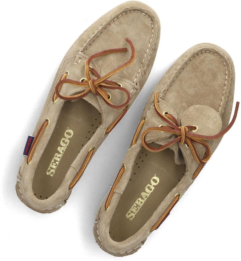 SEBAGO Instappers Dames Portland Maat: 36 Materiaal: Suède Kleur: Beige