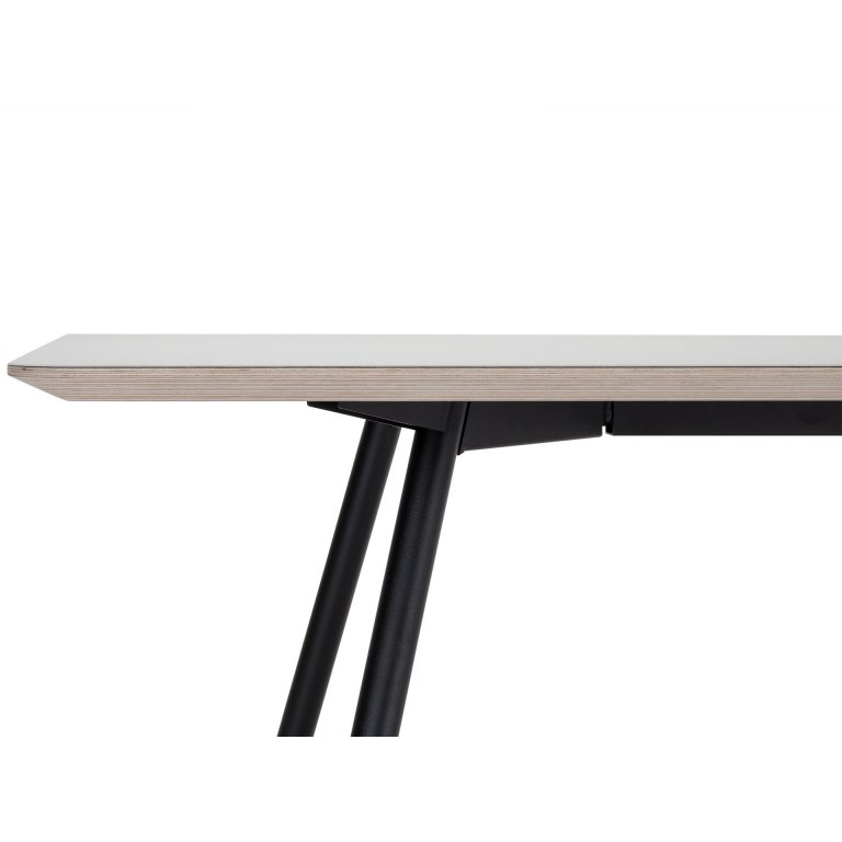 Modulor Tisch Y4 Stahl schwarz 20°