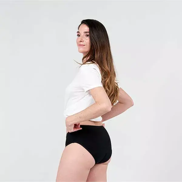 Calcinha Silvercare para incontinência urinária de cintura baixa - Tamanho G (42/44)