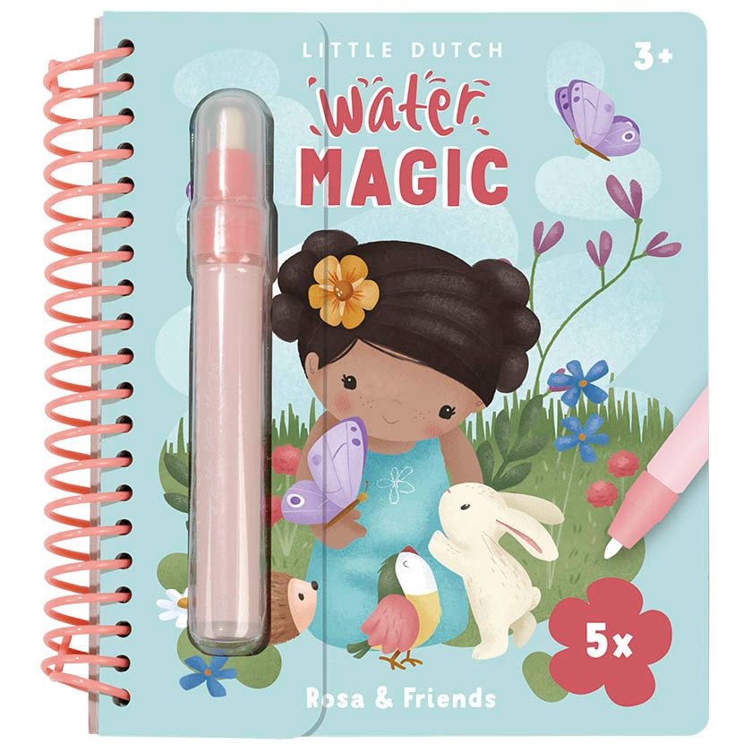 Little Dutch water tekenboek Rosa & Friends multi - shop nu - Prénatal