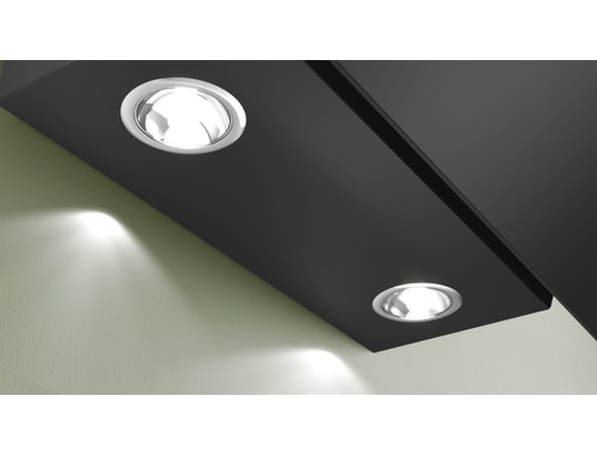 BOSCH - Hotte decorative murale DWK65DK60, Série 2, Éclairage LED