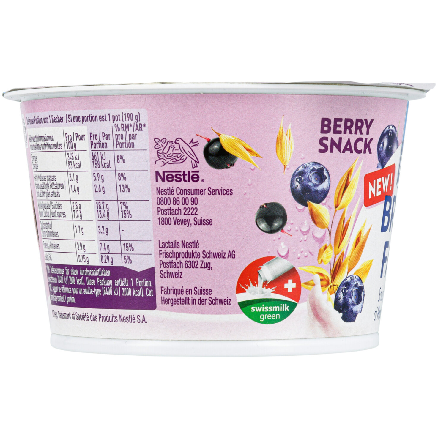 Hirz Joghurt Breakfast Berry