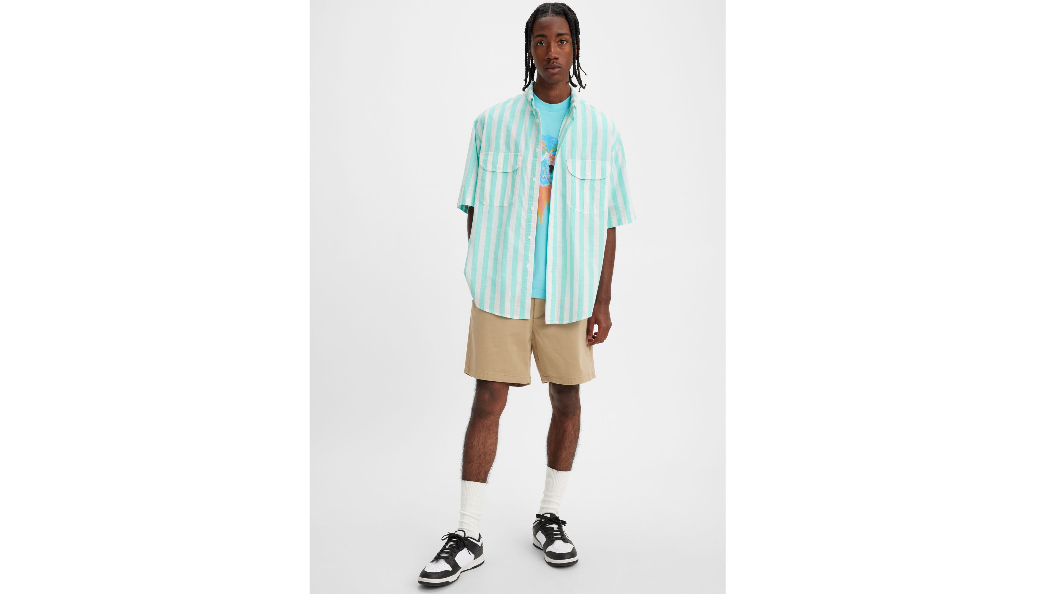 Short chino Skate loose - Harvest Gold - Jaune