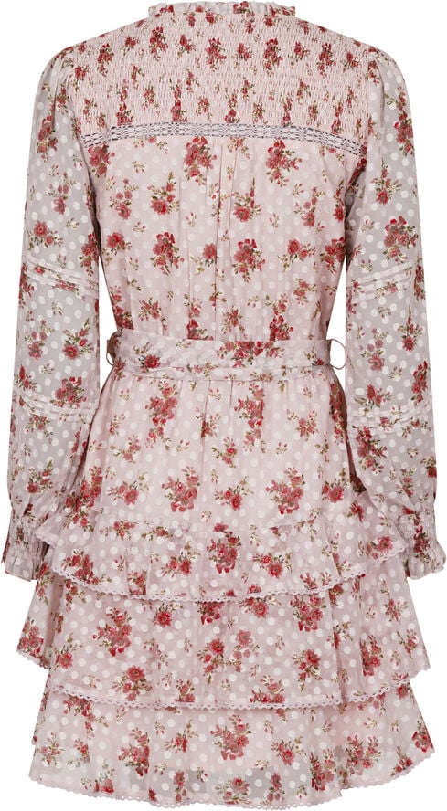Neo Noir Ada Dreamy Rose Dress Rose