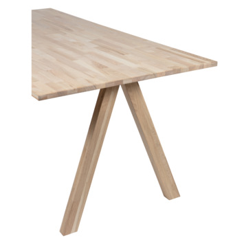 WOOOD tafelpoot Tablo 3-standenpoot vierkant eiken set 2 stuks