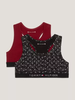 Sutiãs sem bojo estilo racerback TH Original, pacote com 2 unidades.