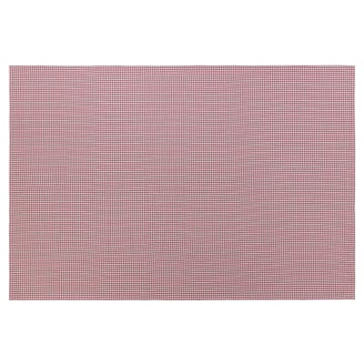 Tischdecke rot-weiß kariert, 135 × 200 cm