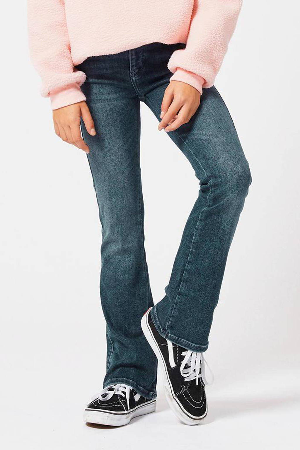America Today flared jeans Emily Jr dark blue