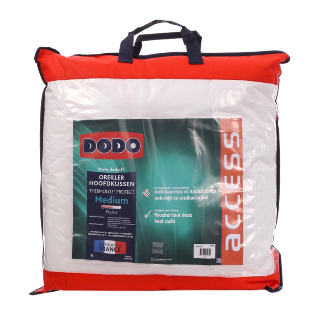 Dodo Oreiller Anti-Acariens Medium Dodo Thermolite Protect 60x60
