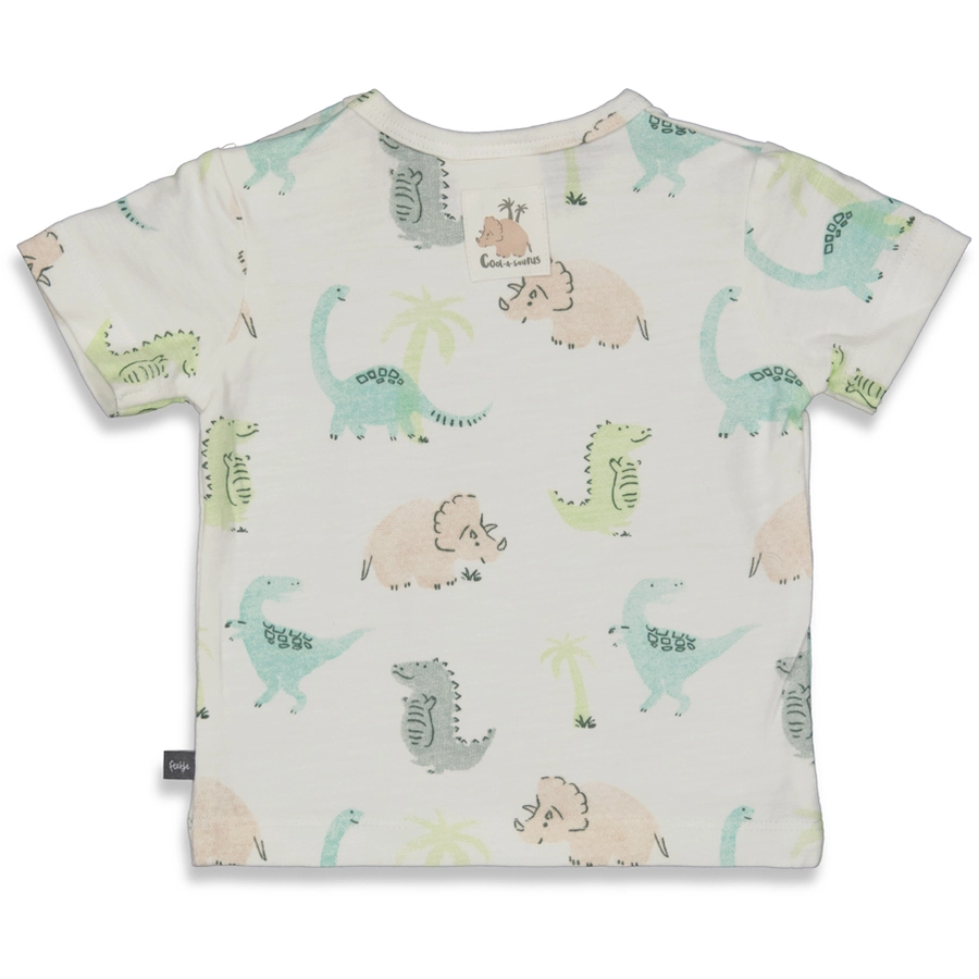 Feetje T-Shirt Cool-A-Saurus Natur