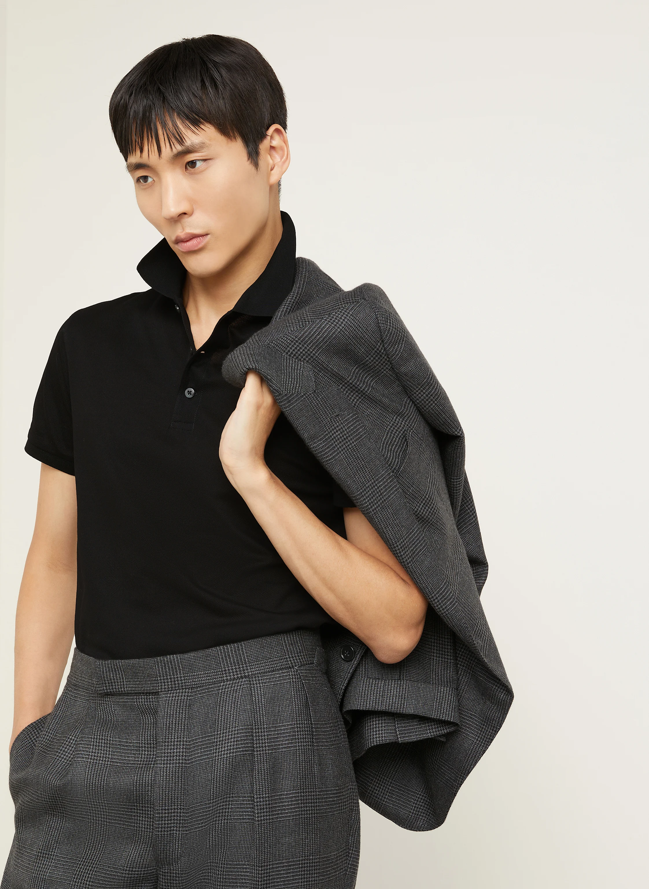 RALPH LAUREN PURPLE LABEL Piqué-Poloshirt