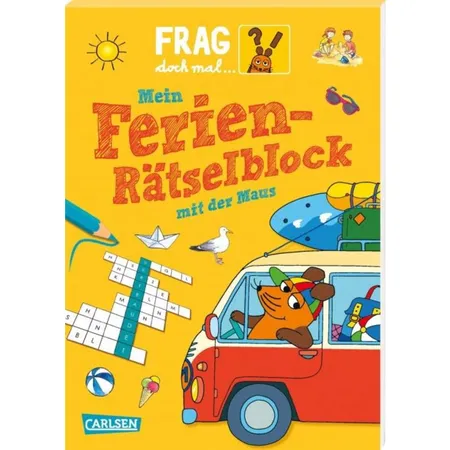 Carlsen Verlag Frag doch mal die Maus! - Mein Ferien Rätselblock