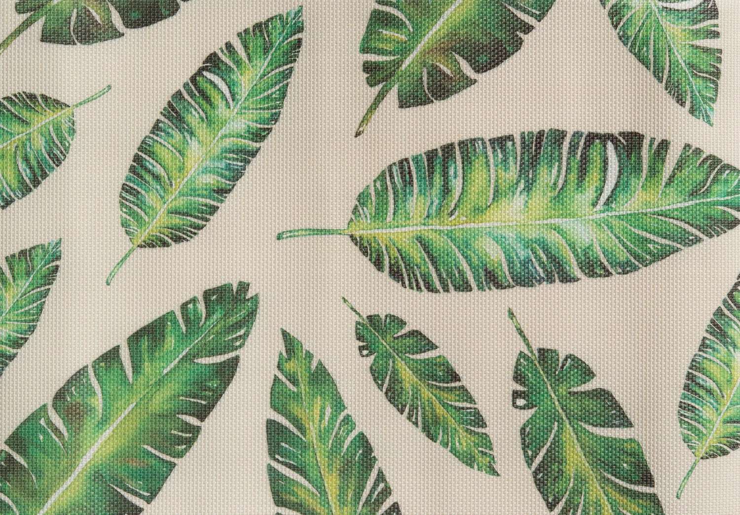 Intratuin placemat Bananenblad groen 45 x 30 cm