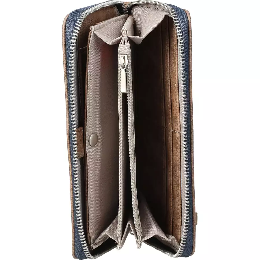 zwei O.OW2 - Geldbörse 19 cm blue
