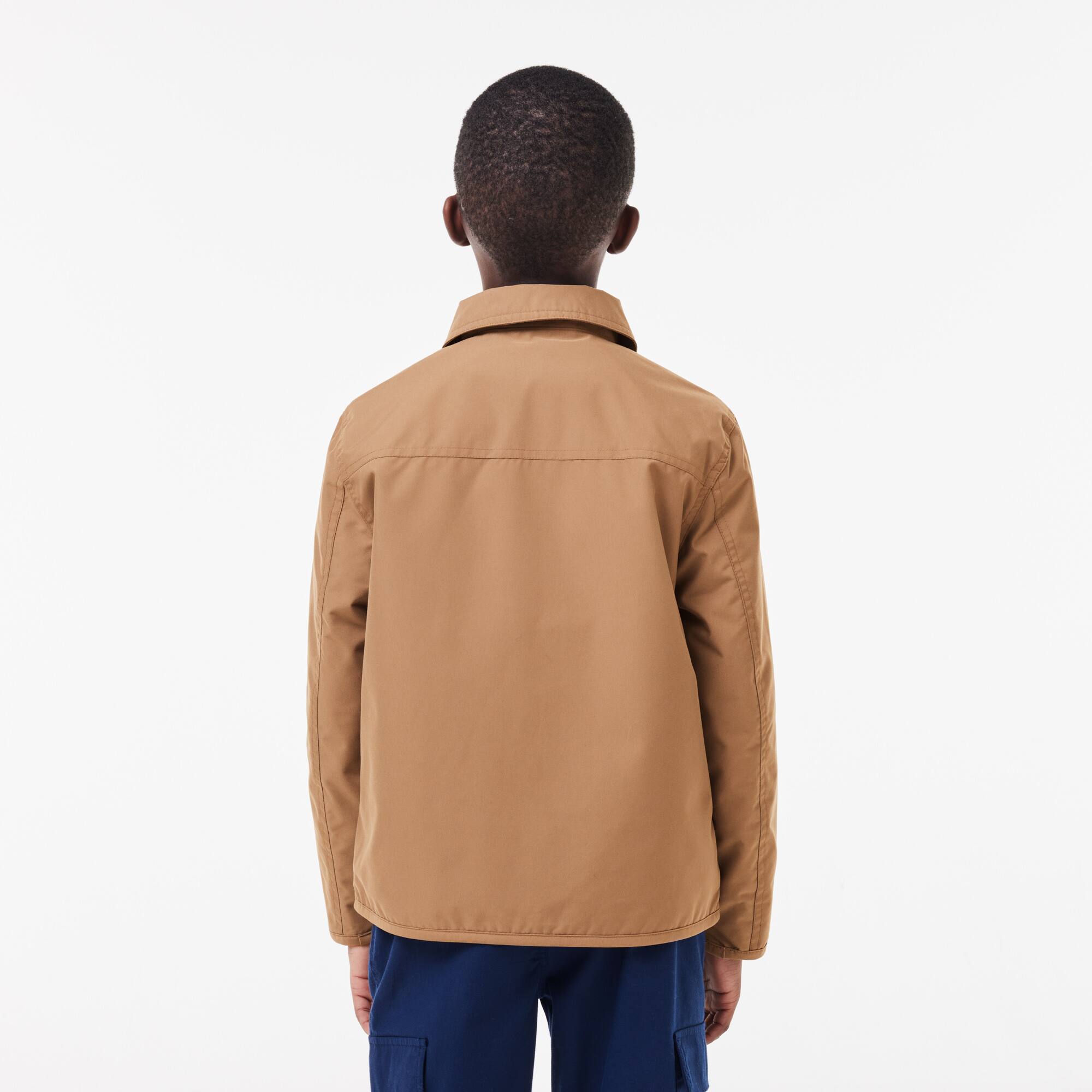 Taftjacke mit Aufnähertasche Jacken & Mäntel - Braun - Lacoste - Jungen