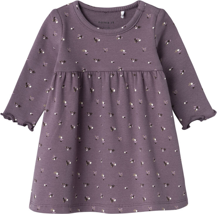 Name It NBFOLINNE LS DRESS Arctic dusk