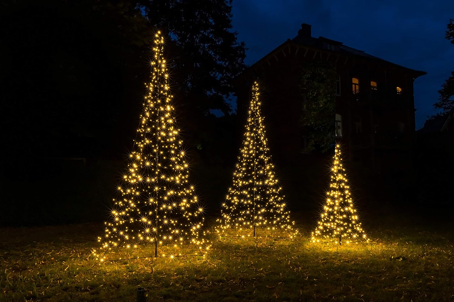 Galaxy LED Tannenbaum 400cm mit 512 warmweißen und 128 blinkenden LED