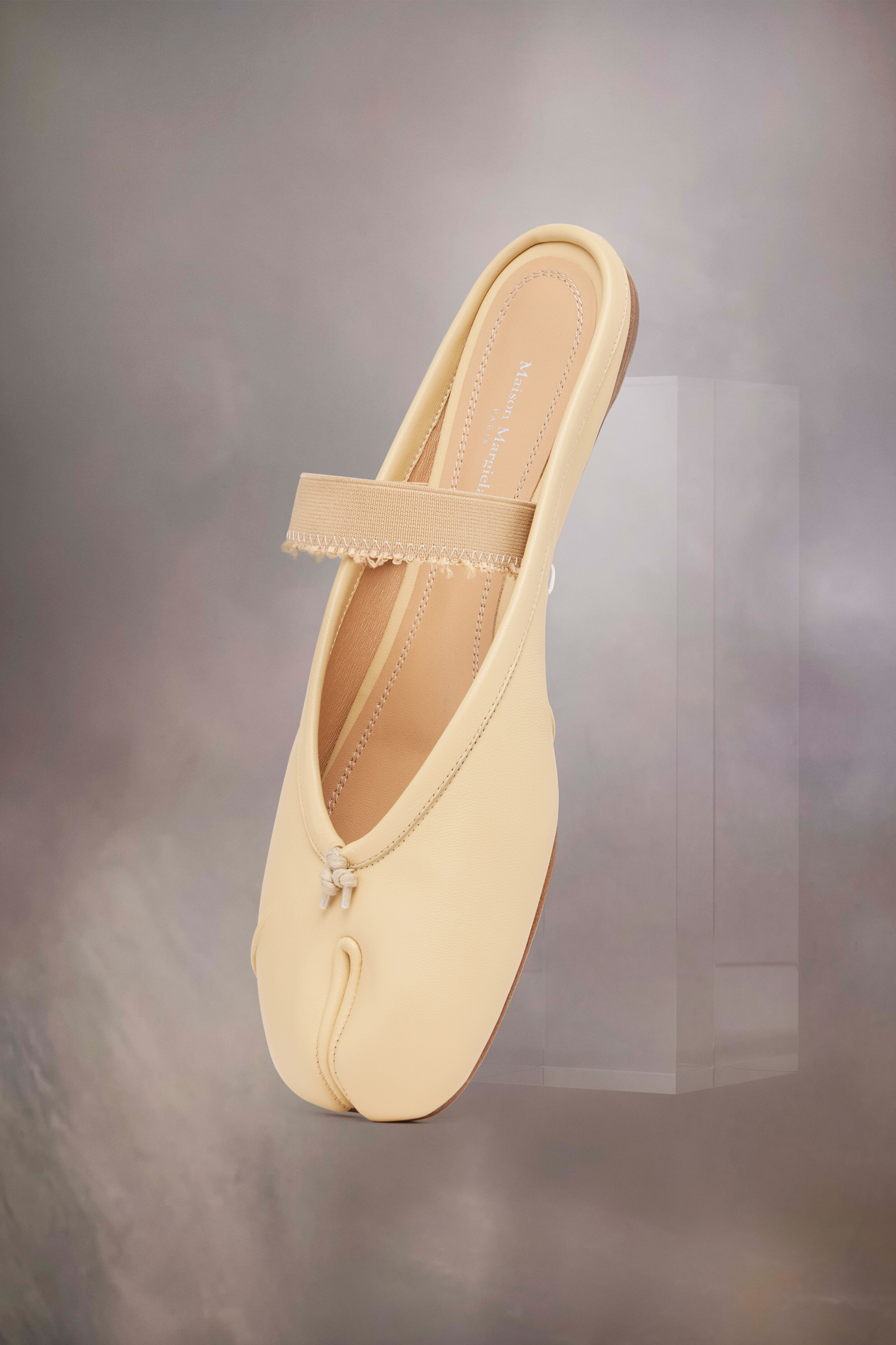 TABI BALLERINA MULE ELASTIC BAND Nude