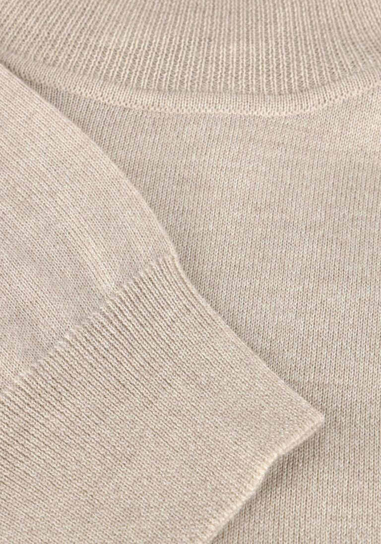beige profuomo coltrui pullover roll neck