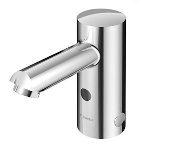 Schell Modus E HD-K 1-gats wastafelkraan koud water m. infrarood sensor elektronisch 9V chroom