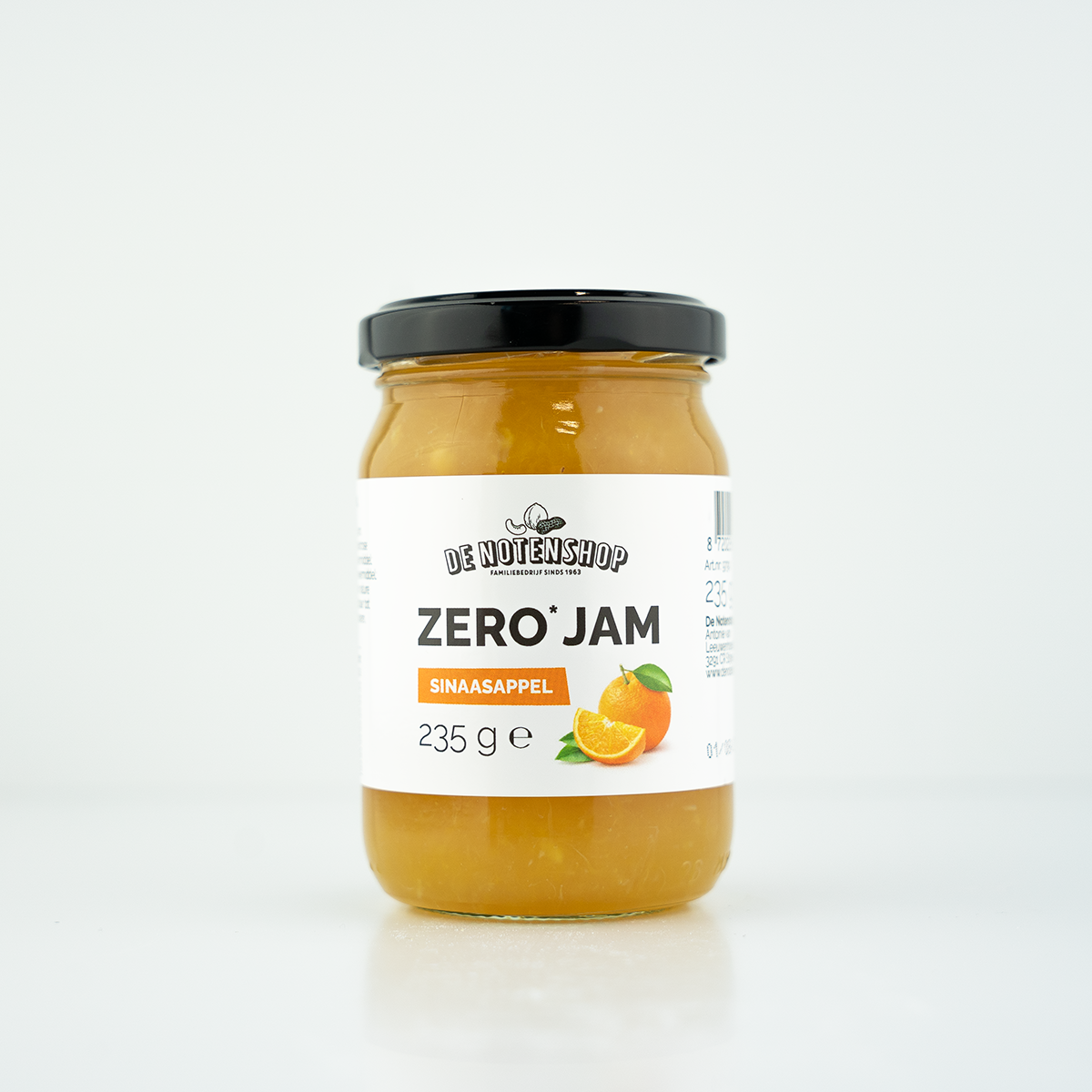 Zero jam sinaasappel 235 gram