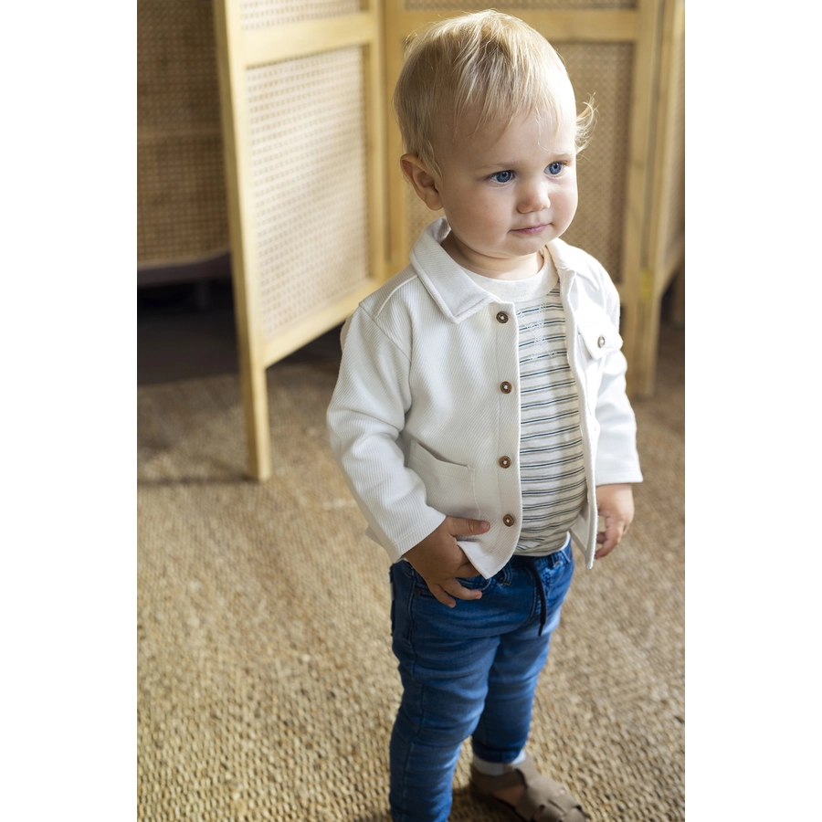 Noppies Langarmshirt Moulton Oatmeal
