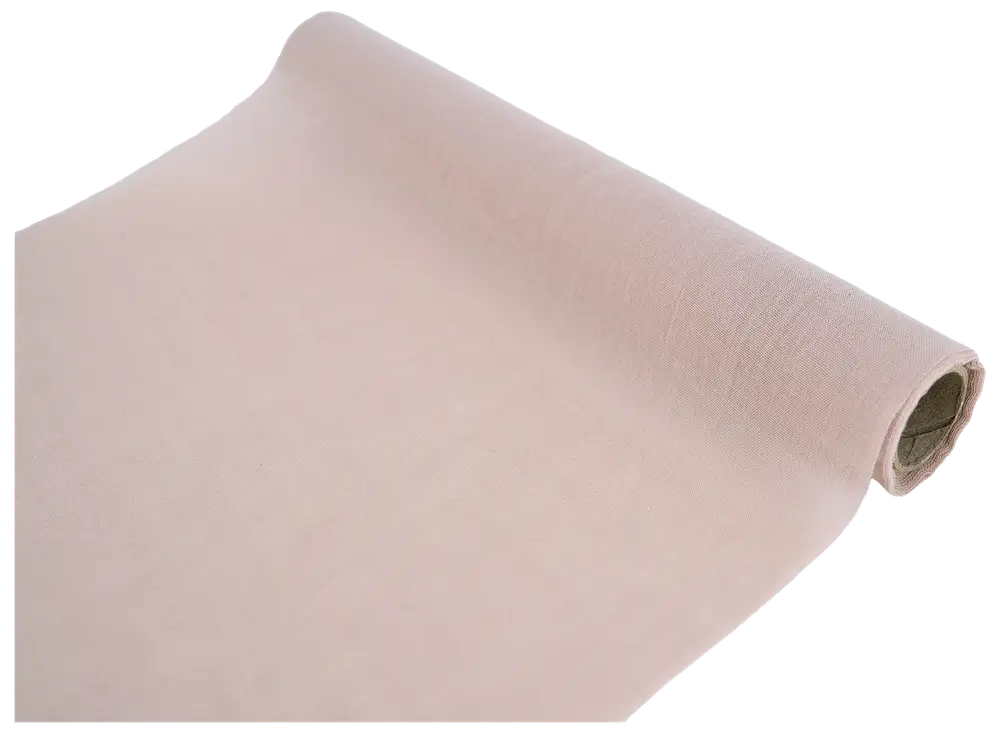 Bordløber tekstil 28 cm x 3 m - natur