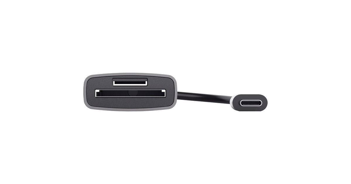 TrustDalyx Snelle USB-kaartlezer van aluminium  (Aluminium)