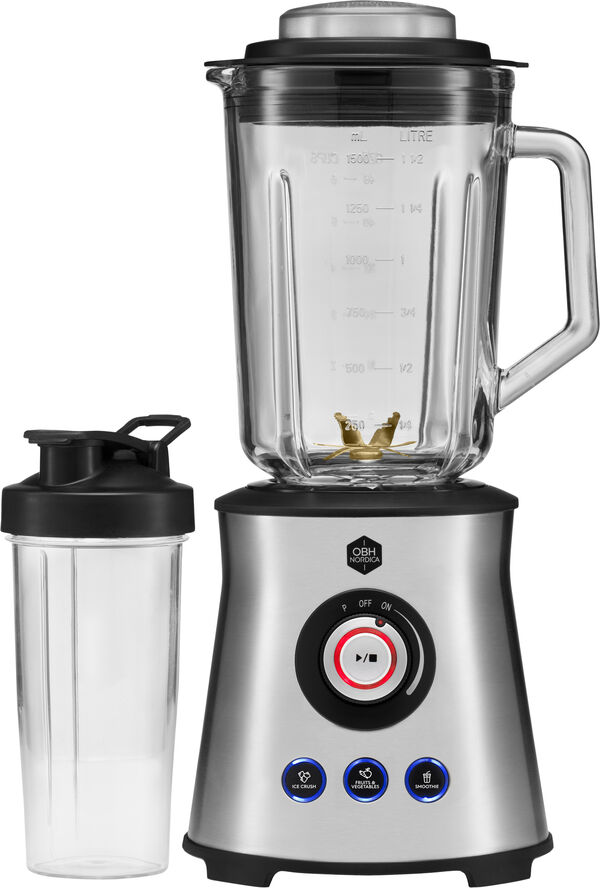 OBH Nordica Master  Blender Steel Sølv