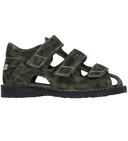 Angulus Sandalen - Marshland Print Suede