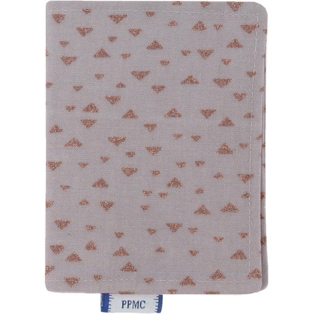 Porte Carte Triangle Cuivré Gris