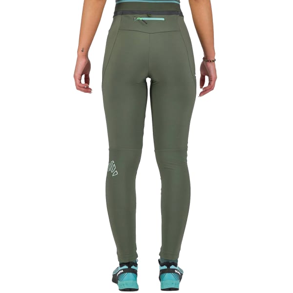 Pantalon ski de randonnée KARPOS LAVAREDO PLUS WINTER W TIGHT THYME/BLACK SAND