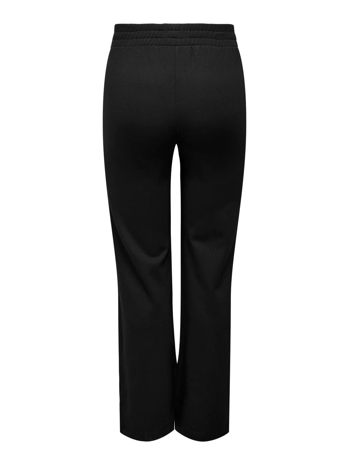 CARGOLDTRASH-SUKI Hohe Taille Locker geschnitten Hose mit weitem Beinschnitt Black