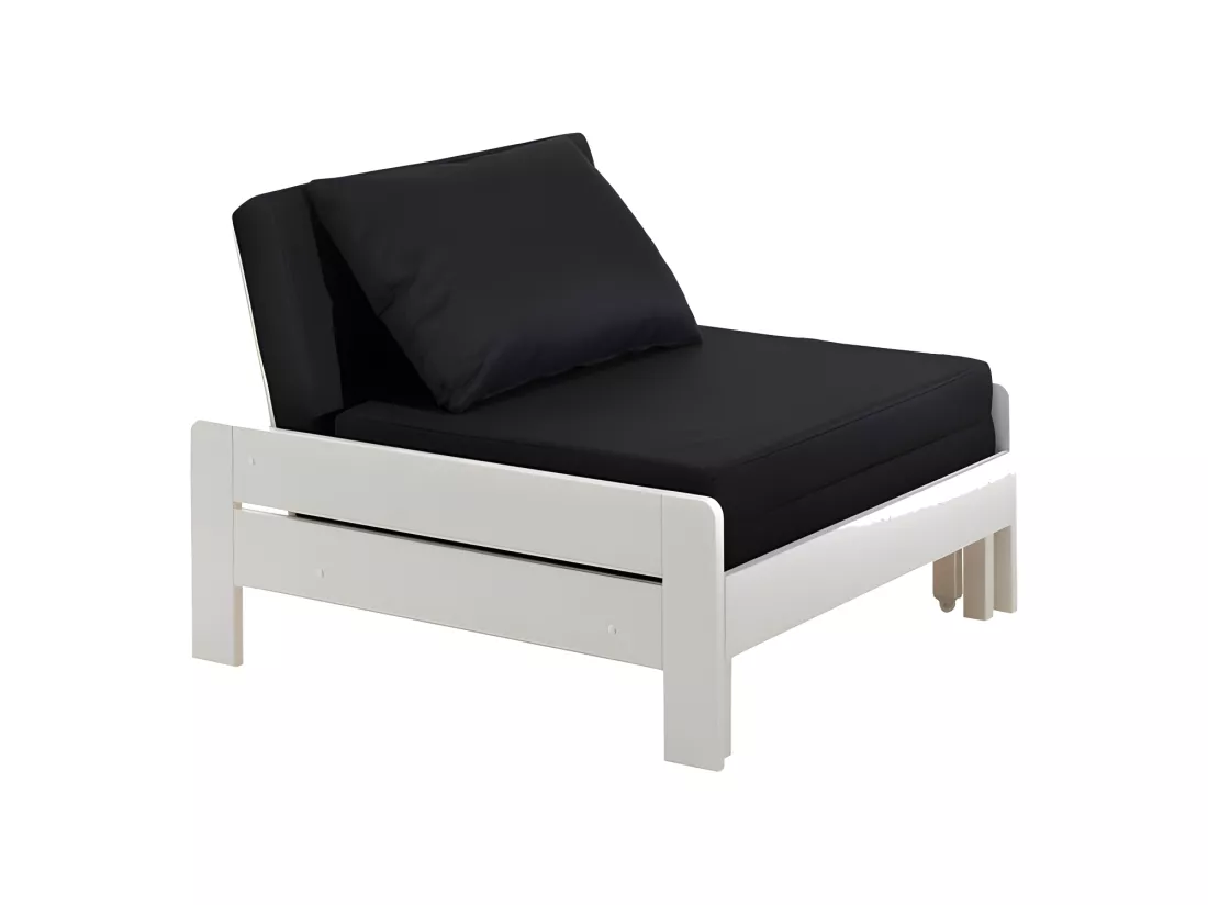 Pack - Lit Mezzanine Enfant, Commode & Fauteuil-Lit 