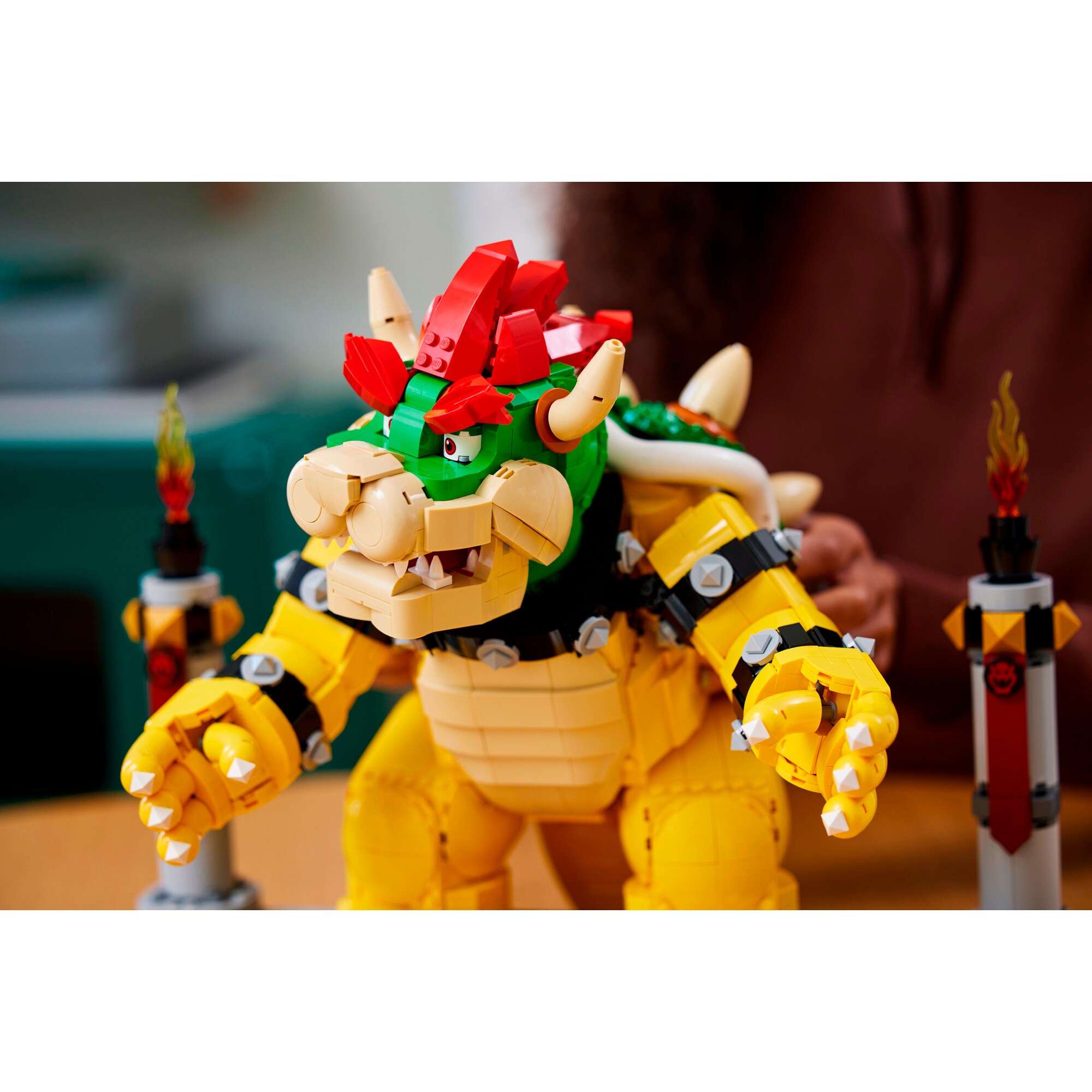 LEGO Konstruktionsspielzeug Super Mario - Der mächtige Bowser