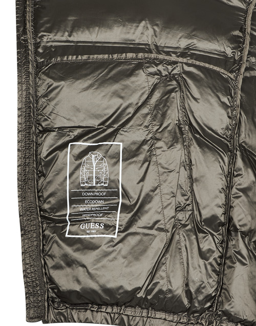 Guess - PUFFA THERMO QUILTING JACKET - Marron