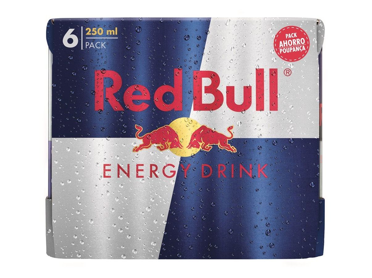 BEBIDA RED BULL 6X0.25ML