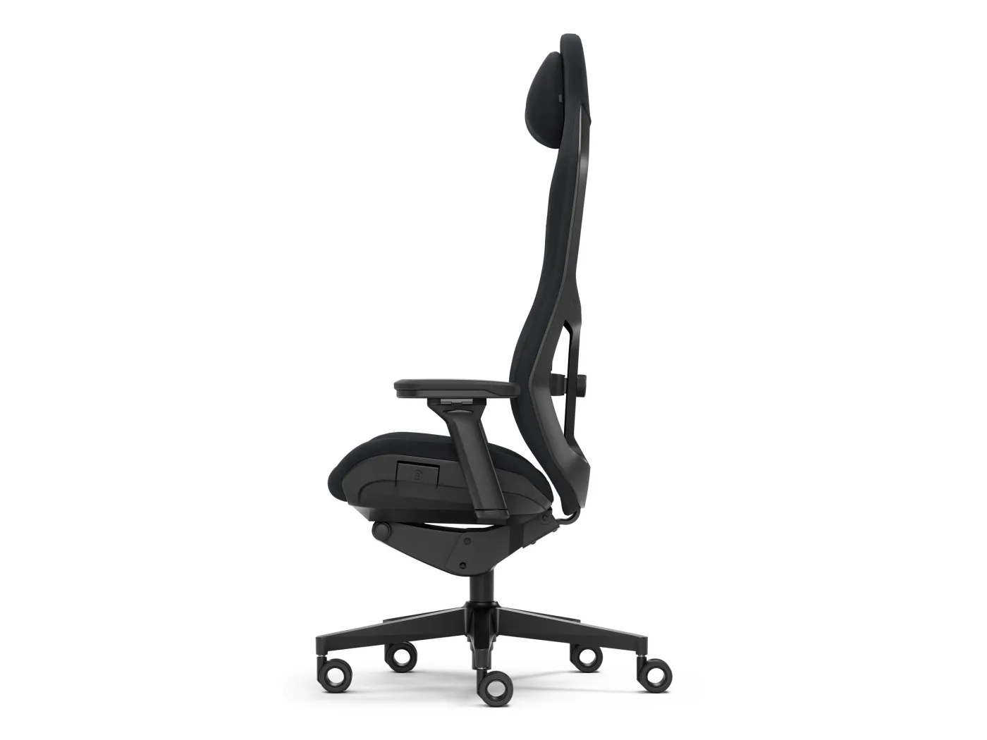 Fractal Design Refine - Spillestol - ergonomisk - lænestol - armstøtter - T-formet - vippe - glass fiber reinforced polyproylene/polyamide