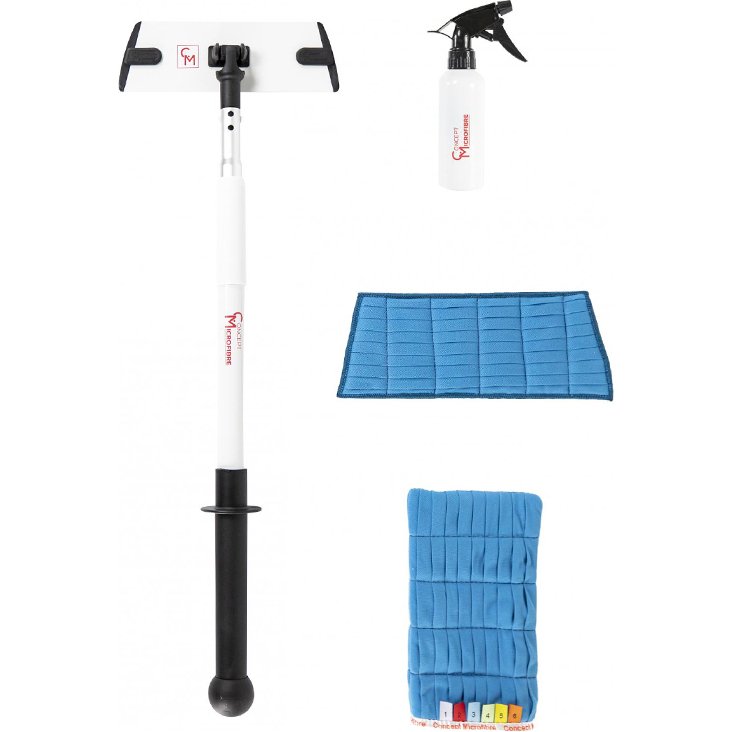 Kit concept hps microfibre vitres et surfaces