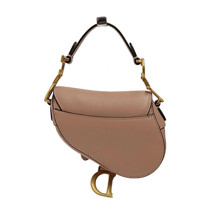 Dior Vintage Dior Saddle Bag Beige