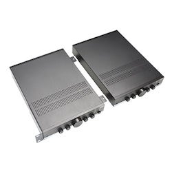 Audac COM104 powered mixer 100V/4 Ohm - 40 Watt