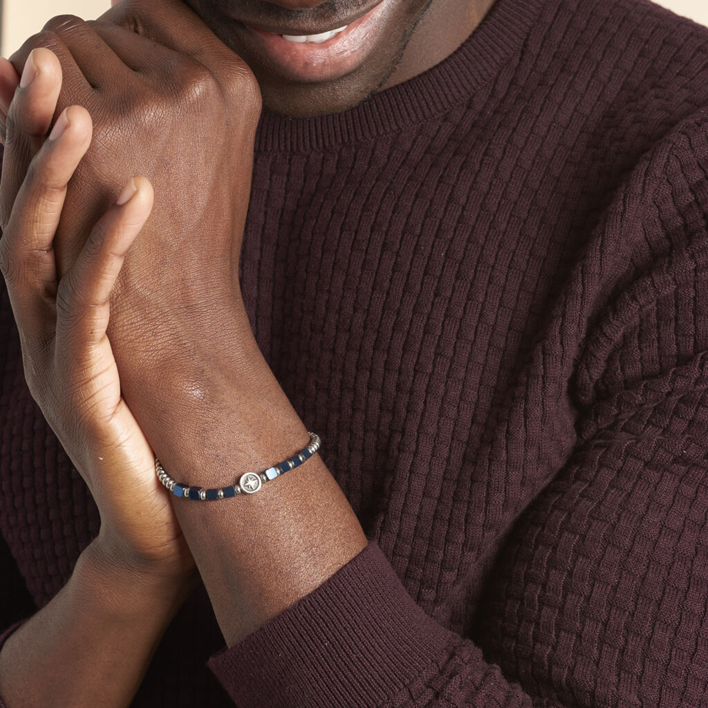 Bracelet Dominic Acier Bicolore