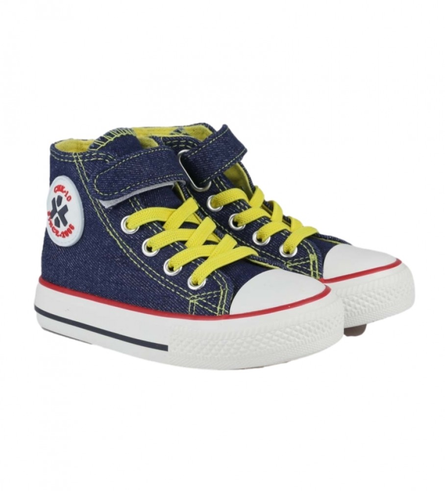 Botas de cano curto Chika10 Lito 27 em jeans