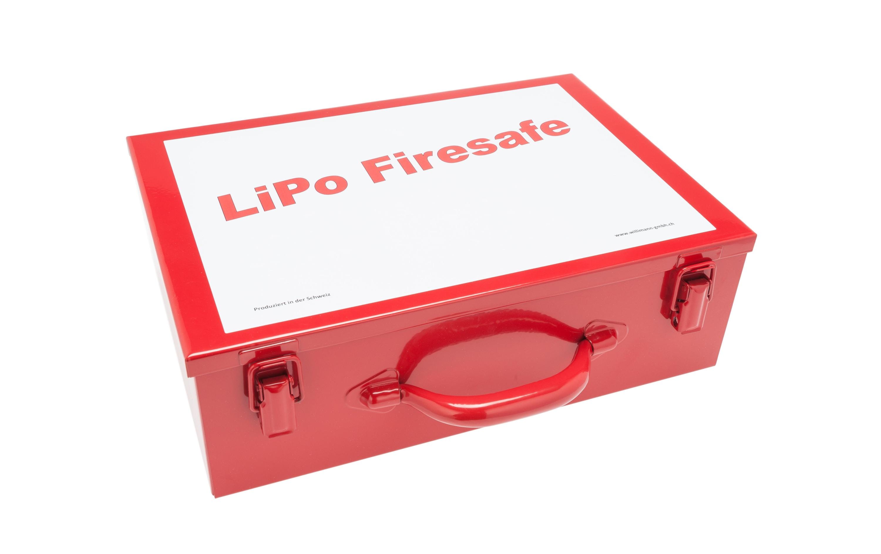 LiPo-Firesafe Typ 01 ECO<br>Für sicheres Transportieren und Lagern von LiPo-Akkus